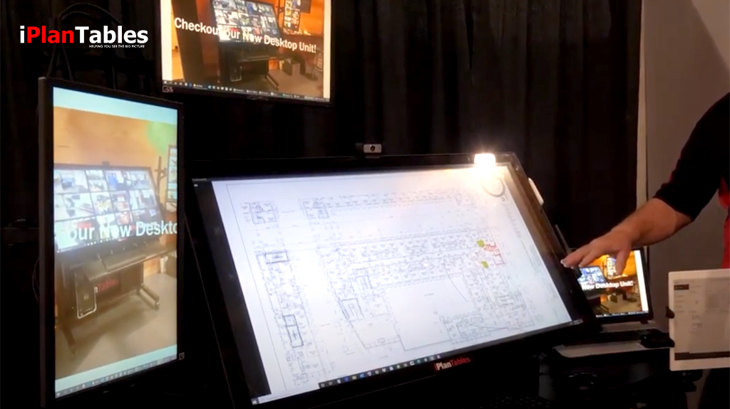 Construction plan review monitor