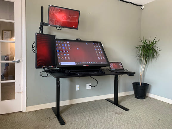 Large Touch Screen Display