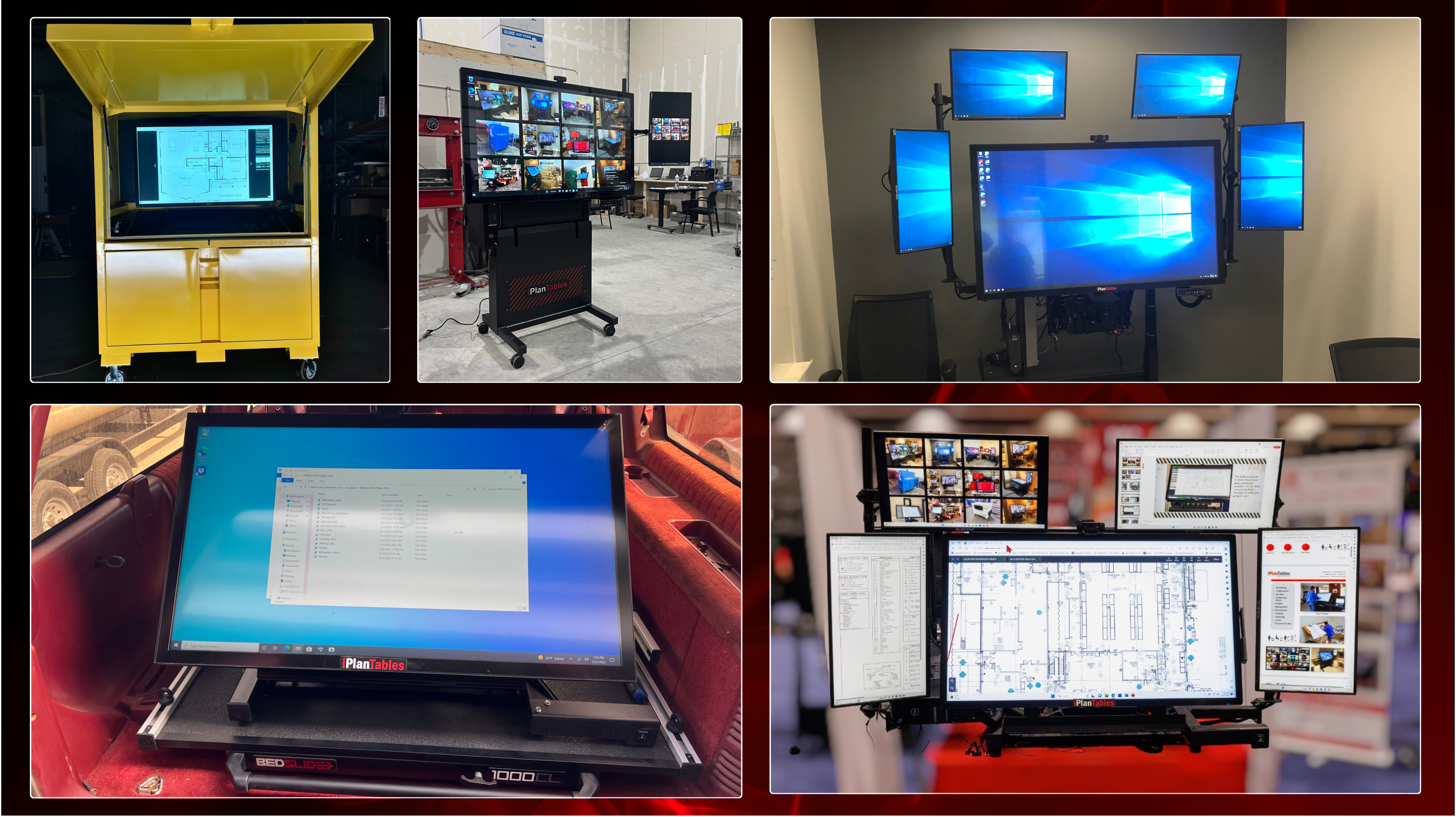 Right touch display workstation