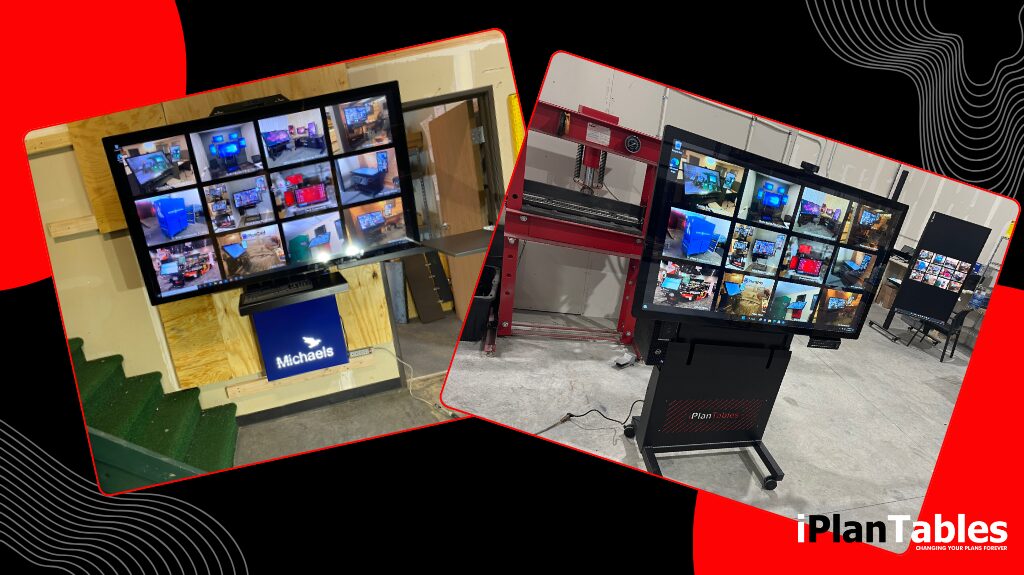 Digital workstations with iPlanTables