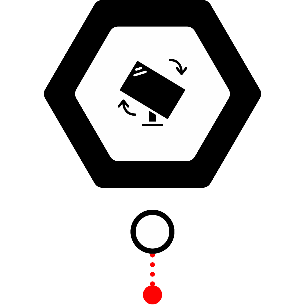 24 inch rotating monitor